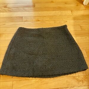 Abercrombie and Fitch Black Skort